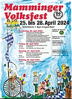 Logo Volksfest des Radfahrverein Isarstrand Mamming vom 25.04.-28.04.2024