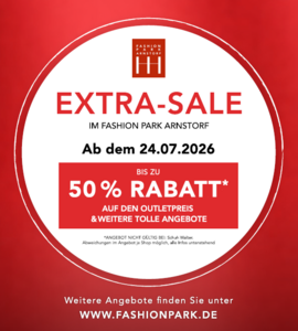 Banner Extra Sale Fashion Park Arnstorf