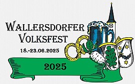 Banner Volksfest Wallersorf 2025