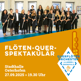 Banner Querflötenorchester Oberpfalz
