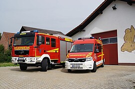 Banner Übungsabend der Feuerwehr Buch