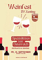 Logo Weinfest des SV Zenting