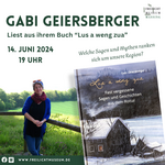 Logo Lesung mit Gabi Geiersberger
