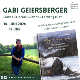 Banner Lesung mit Gabi Geiersberger