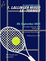 Logo 1. Lallinger Mixed LK-Turnier