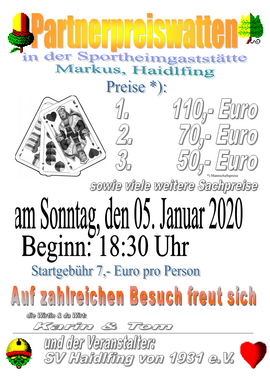 Banner SVH » Partnerpreiswatten