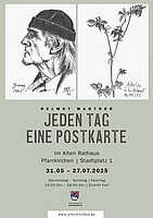 Logo Ausstellung von Helmut Wartner -