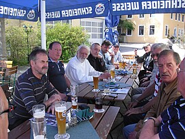 Banner Marinestammtisch in Simbach am Inn