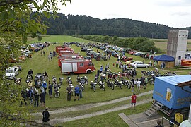 Banner Oldtimertreffen der Freiwilligen Feuerwehr Buch
