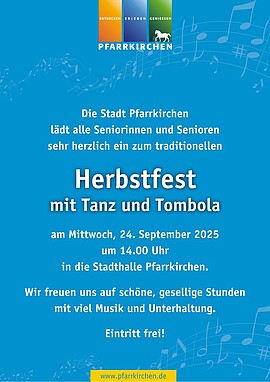 Banner Senioren-Herbstfest