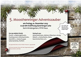 Banner 5. Adventszauber in Moosthenning