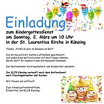 Logo Einladung zum Kindergottesdienst