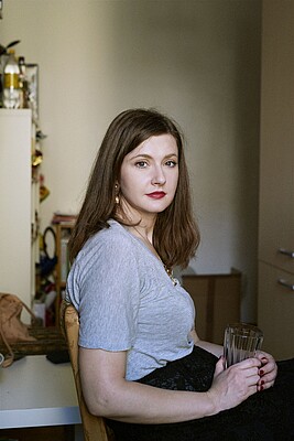 Banner Olga Grjasnowa liest in Dingolfing