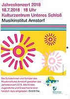 Logo Jahreskonzert des Musikinstitut Arnstorf 2018