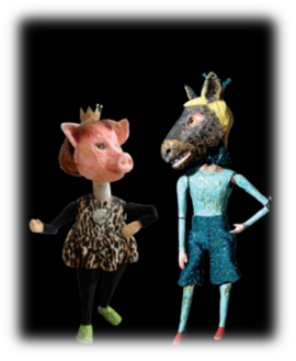 Banner Prinzessin Nimmersatt, die immer was zu meckern hat - Theater Karotte