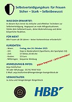 Logo Selbstverteidigungskurs für Frauen - sicher, stark, selbstbewusst