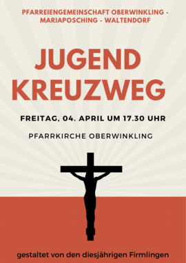 Banner Jugendkreuzweg 