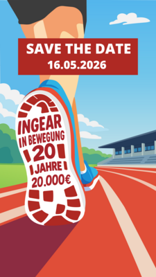 Banner INGEAR in Bewegung 2026