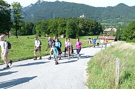 Banner Bergwanderung mit der Arnstorfer LG