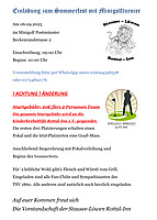 Logo Sommerfest mit Minigolfturnier