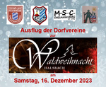Logo Ausflug der Dorfvereine zur Waldweihnacht HALSBACH