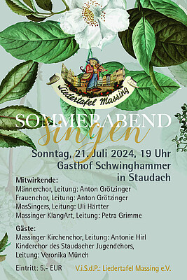 Banner Sommerabendsingen