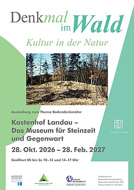 Banner Studioausstellung | DenkMal im Wald - Kultur in der Natur