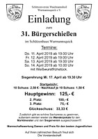 Logo 31. Bürgerschießen