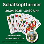 Logo Schafkopfturnier beim Trachtenverein Pfarrkirchen