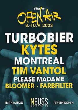 Banner Entfällt: Bogaloo Open Air 2023 - Freitag