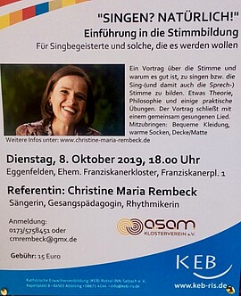 Banner Singen? Natürlich! 