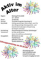 Logo Aktiv im Alter V E R S C H O B E N A U F 2021