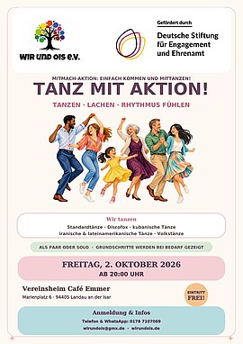 Banner Tanz mit Aktion