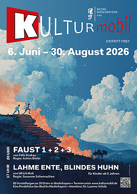 Banner KULTURmobil Vilshofen - Tournee 2026