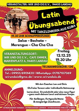 Banner Latin Übungsabend