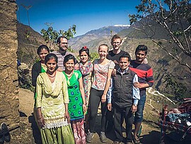 Banner 26. August Unterwegs in Nepal..