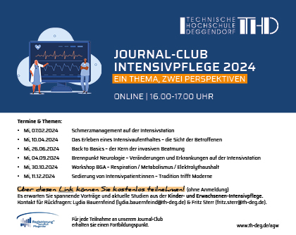 Online: Die invasive Beatmung - Journal Club Intensivpflege 2024