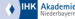 Logo IHK- Akademie Niederbayern